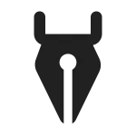 Calligraphy Pen SVG Icon